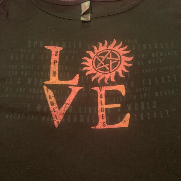 stands Tops - Supernatural Love tank top Size Large